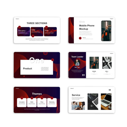 Annual Creative Business Presentation Template - PPT003Cr