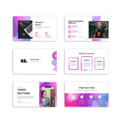 Colorful Useful Presentation Template - PPT005CU