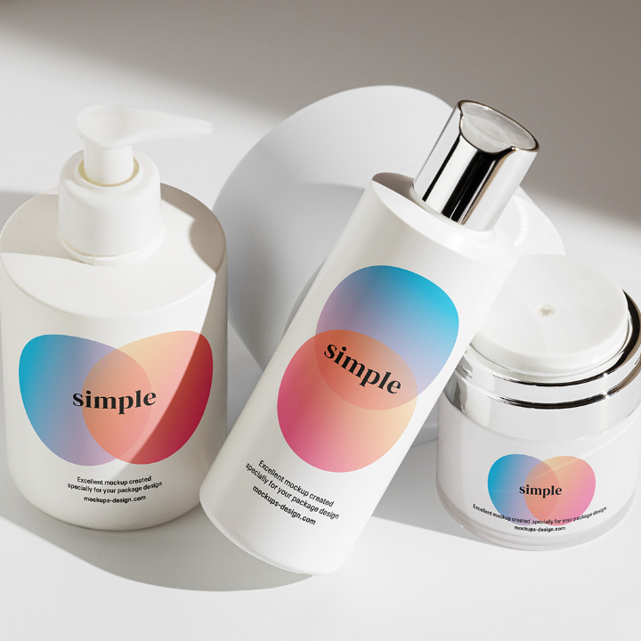 Skincare mockup - Mo001Sk