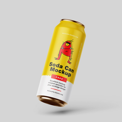 Soda Can mockup - Mo005SC