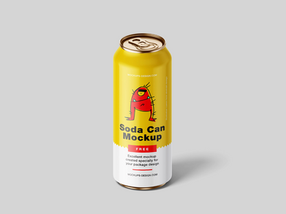 Soda Can mockup - Mo005SC