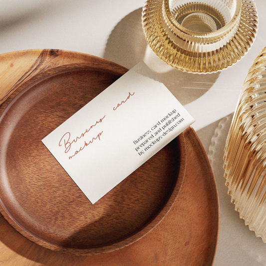 Business Card Mockup - Pa007BC