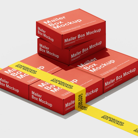 Mailer Box mockup - Mo002MB