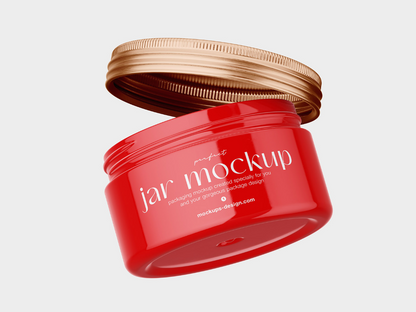 Jar mockup - Mo004Ja